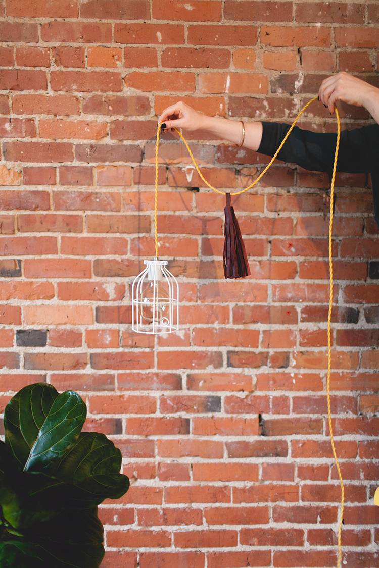 Update Your Lighting With A DIY Pendant Light Curbly