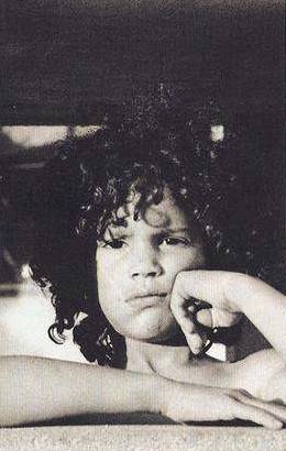 Slash - Guns n' Roses lead guitarist - as a child