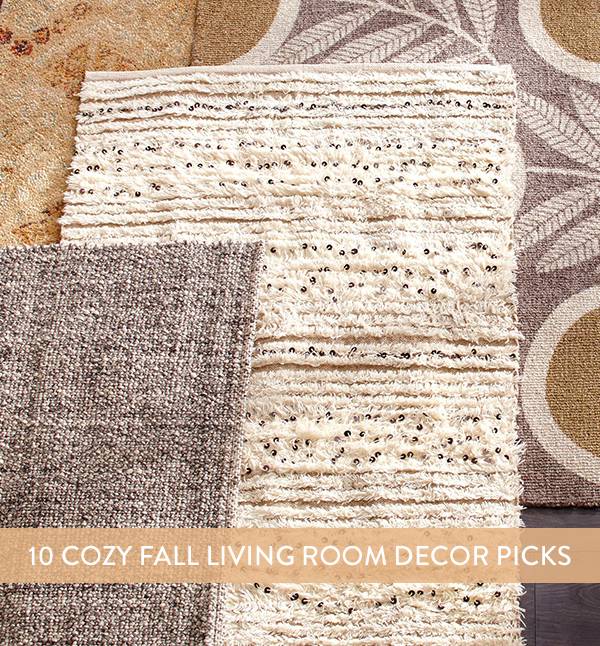 Our Favorite Cozy Decor Accents for Your Living Room this Fall