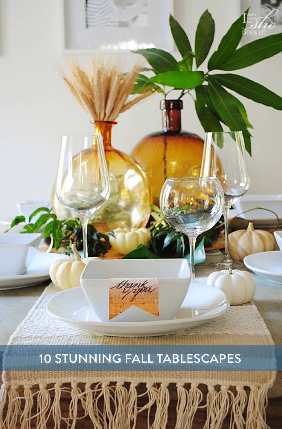 Eye Candy: 10 Gorgeous Fall Centerpieces and Tablescapes