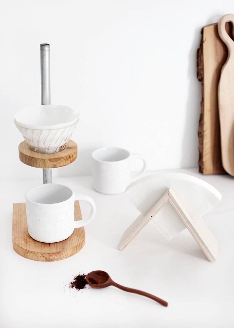 Make It: DIY Coffee Filter Stand 
