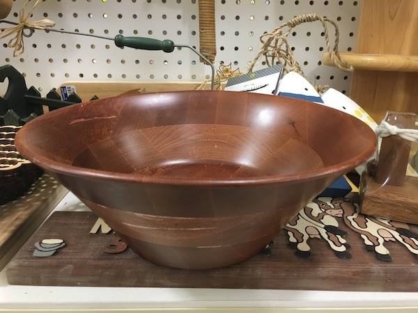 Goodwill wooden bowl