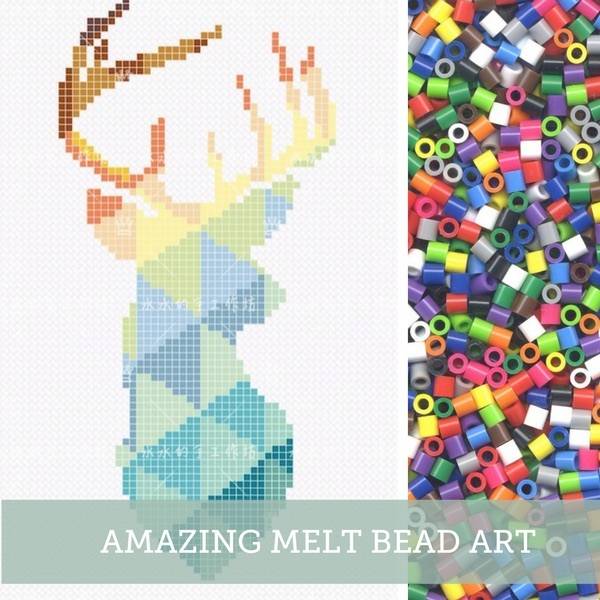 melt bead art pinterest image