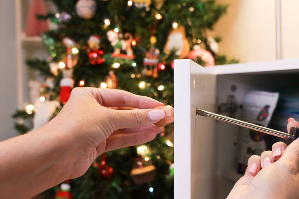 DIY Clay Faceted Drawer Handles