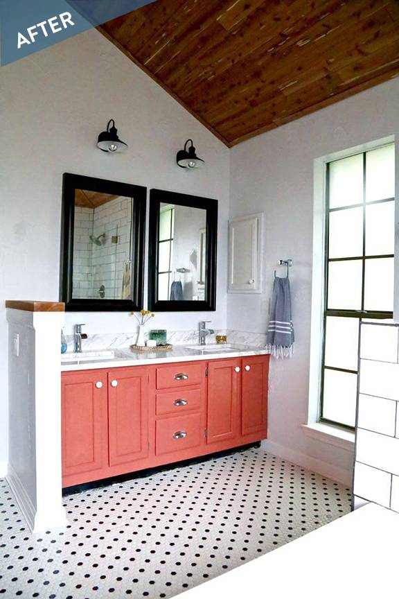 Before and After: A Bold New Bathroom