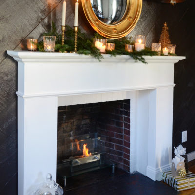 How-To: Elegant DIY Wooden Mantel