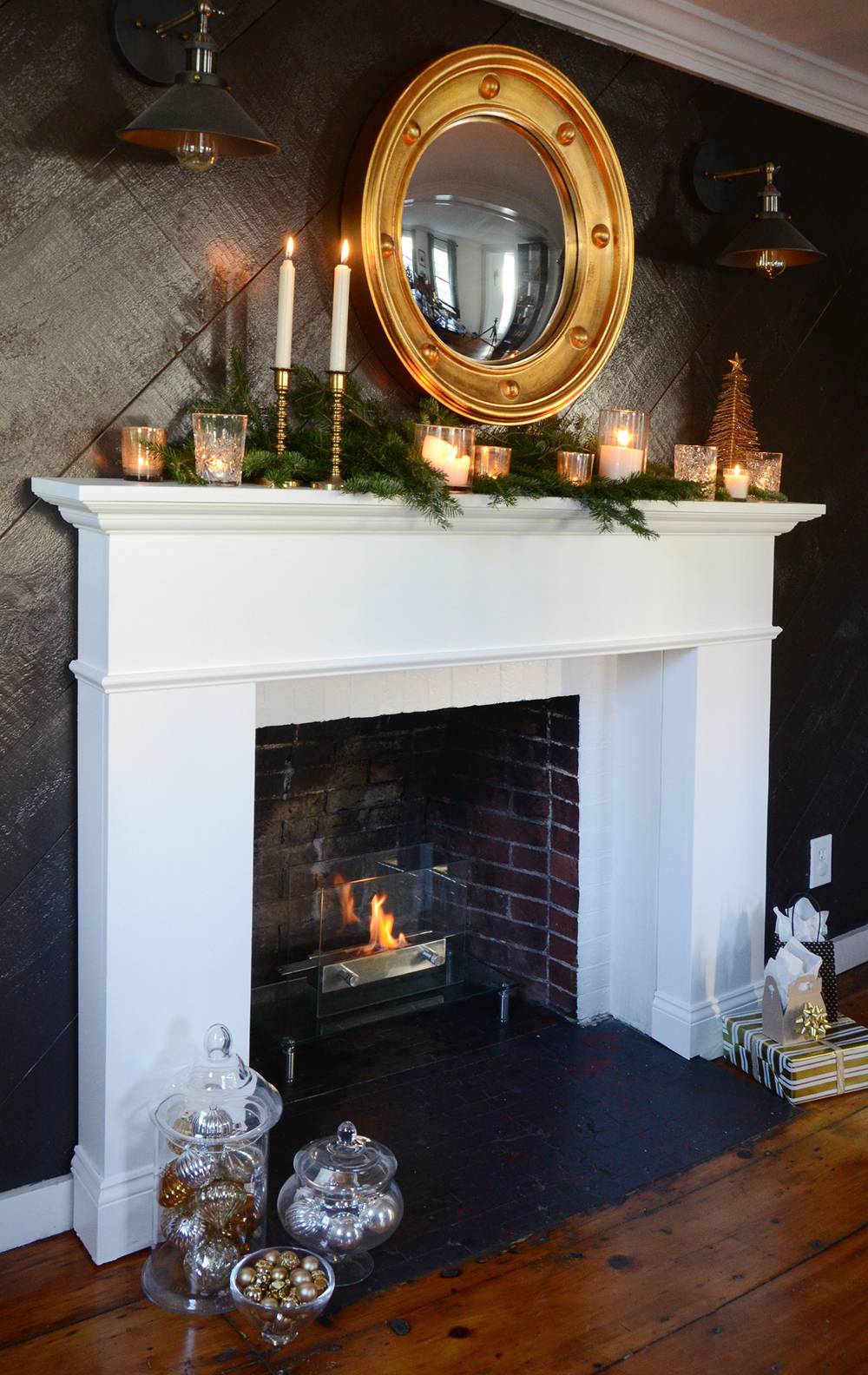 How-To: Elegant DIY Wooden Mantel