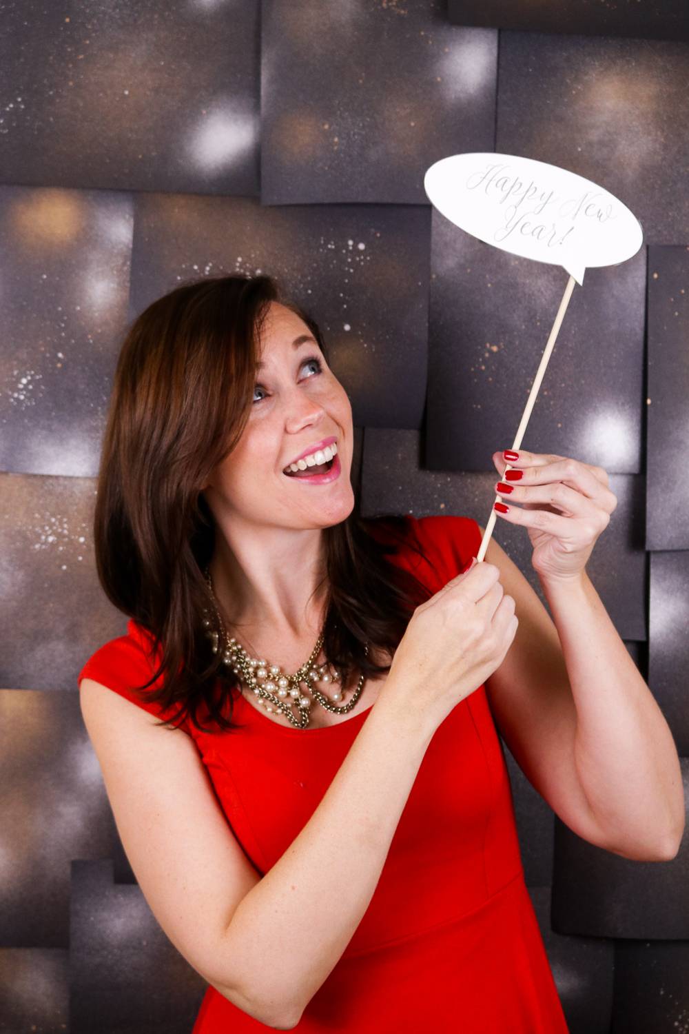Printable Photo Props for New Year's
