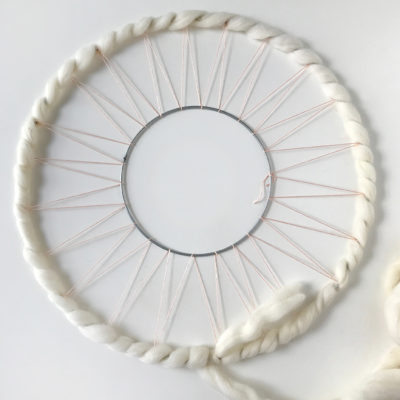 A Round Woven Wreath To Admire During & After The Holidays