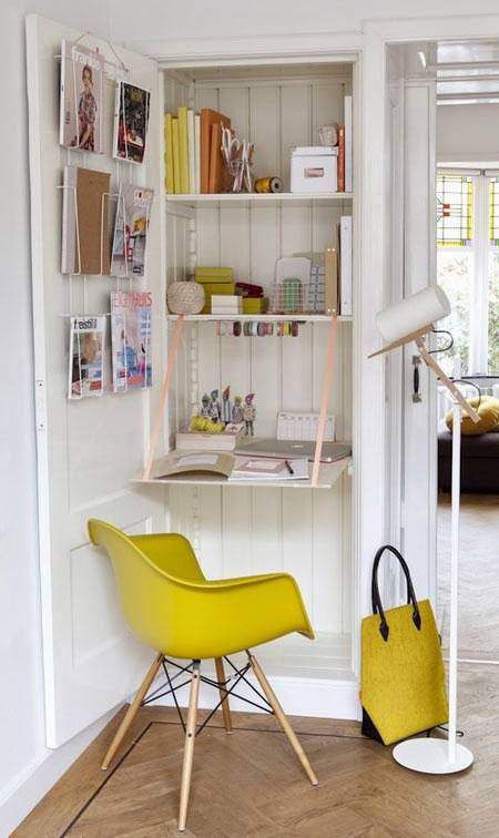 Eye Candy: 20 Tiny But Functional Home Workspaces