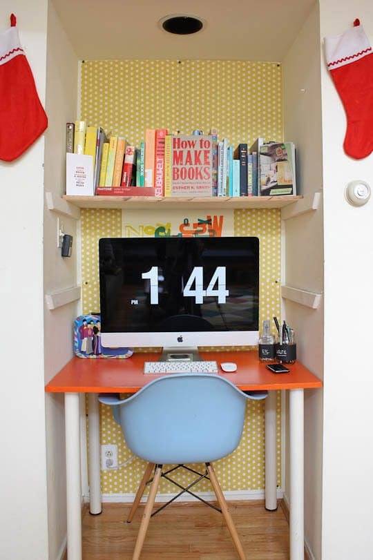 Eye Candy: 20 Tiny But Functional Home Workspaces