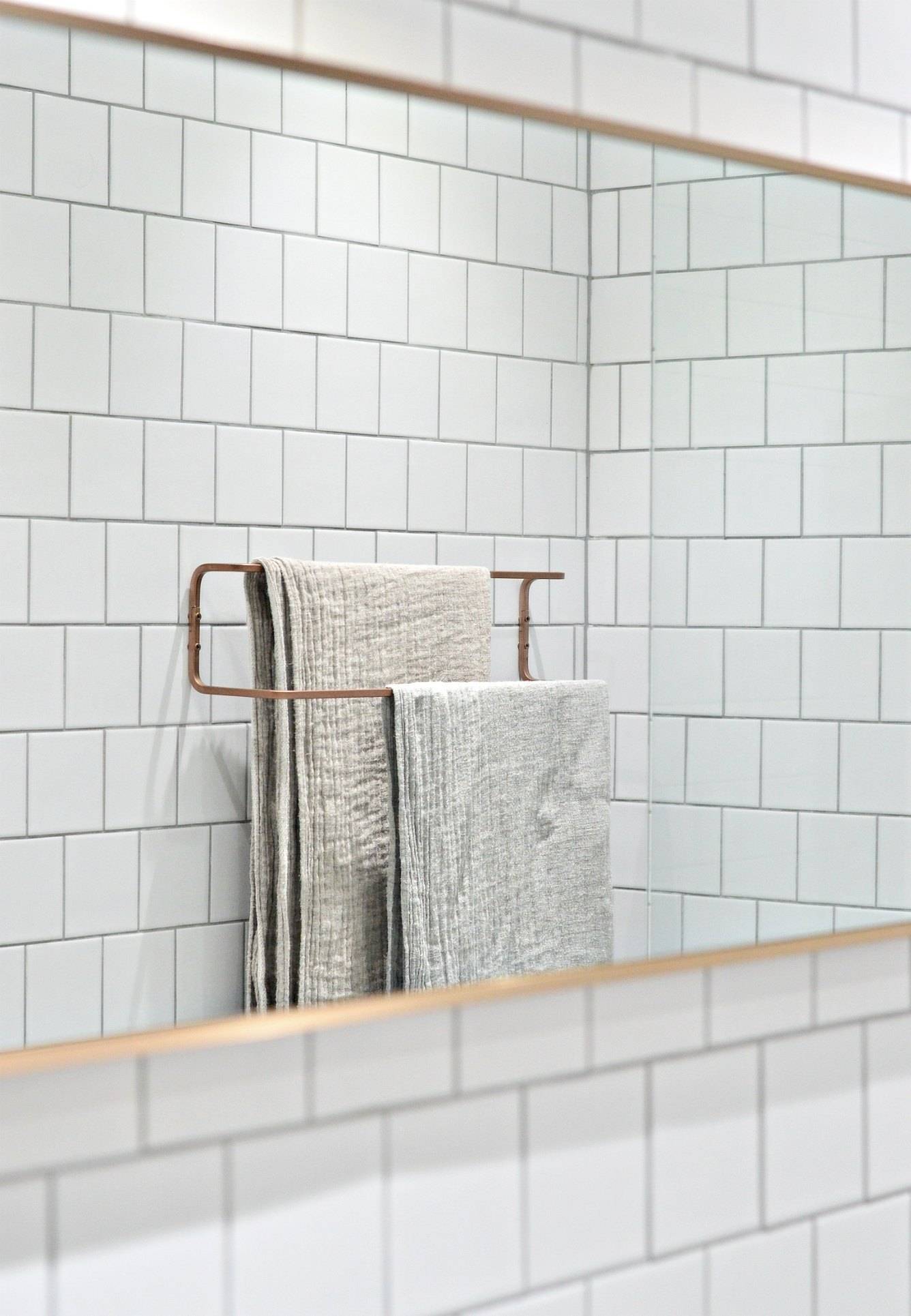 Make It Awesome & Simple IKEA Towel Rack Hack Curbly