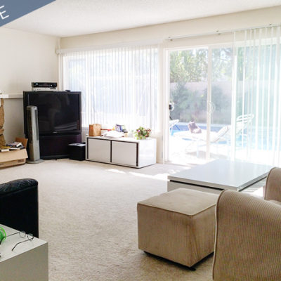 Before and After: A Stylish Living Room Transformation