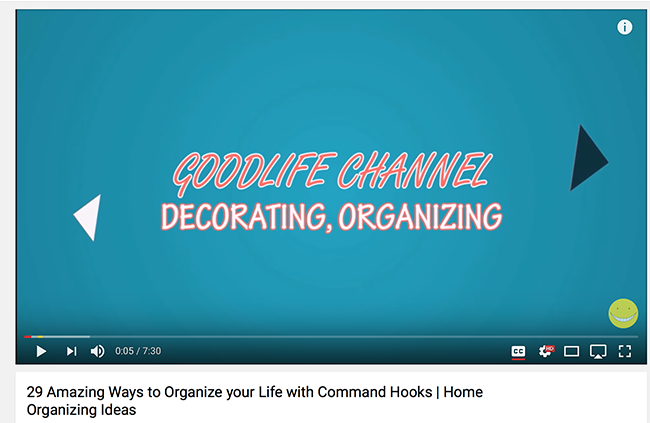  Watch It: Youtube Accounts To Follow For Great Life & Organization Hacks 