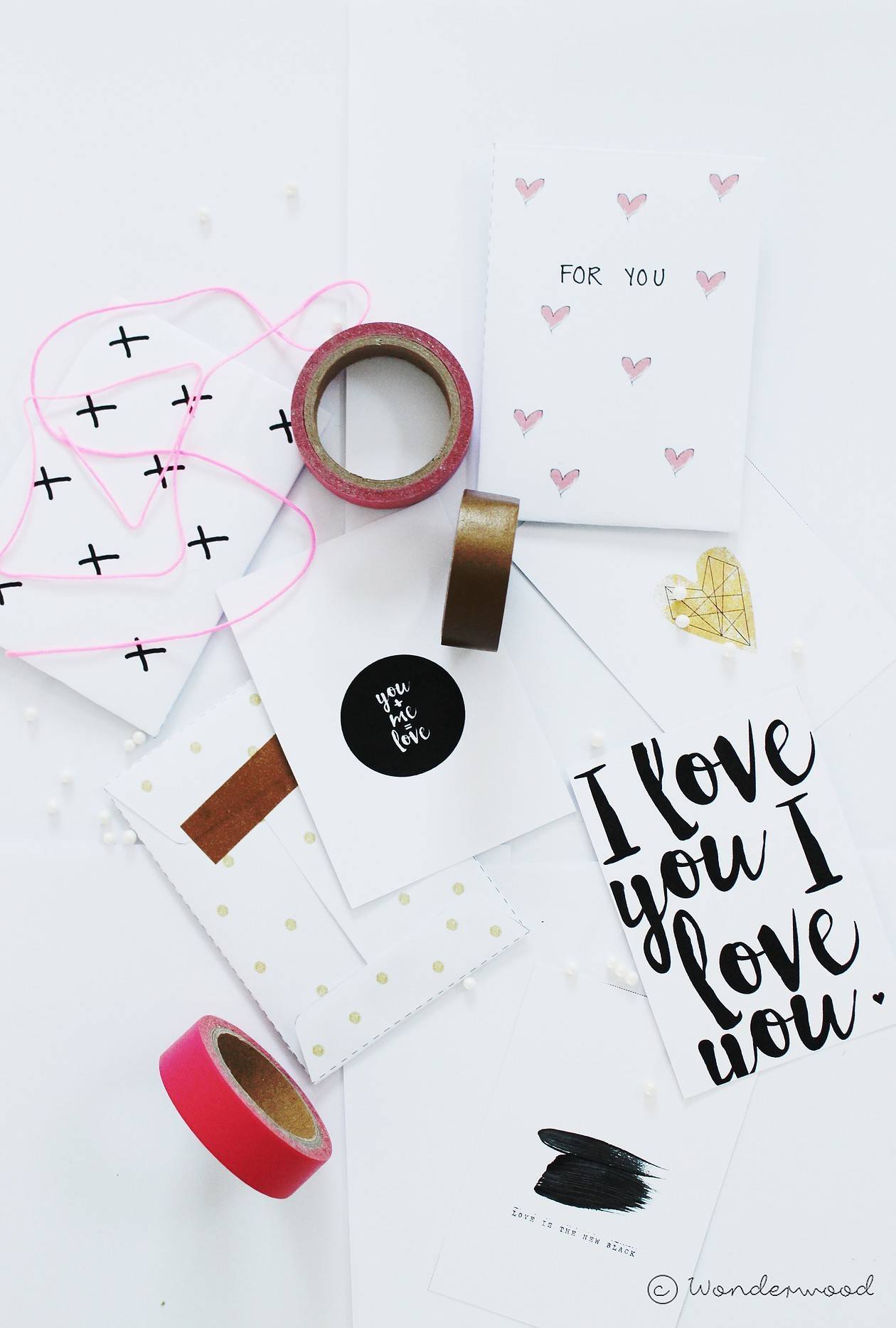 14 Hand-lettered Valentines To Print & Gift Your Love 