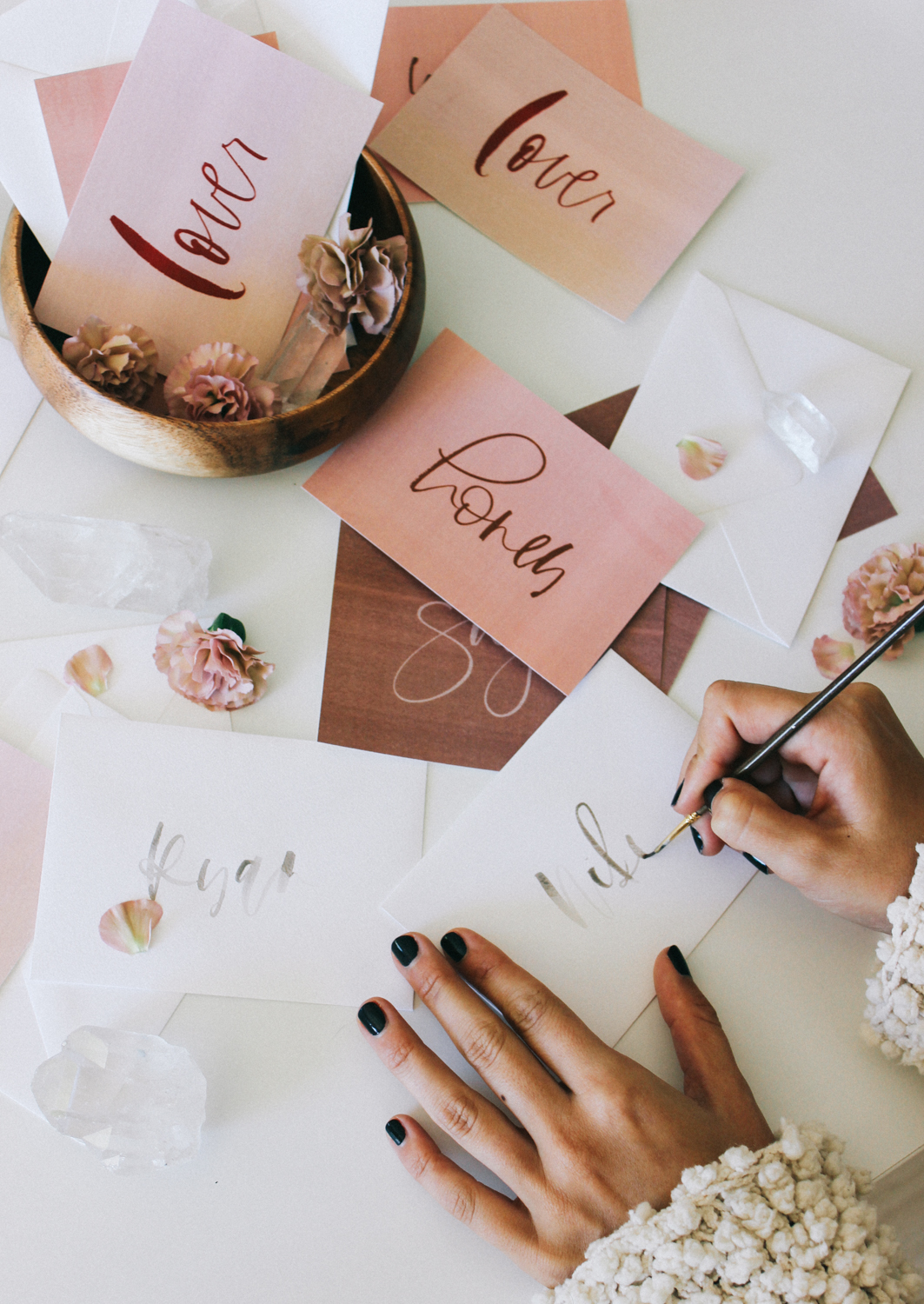 14 Handlettered Valentines To Print & Gift Your Love Curbly