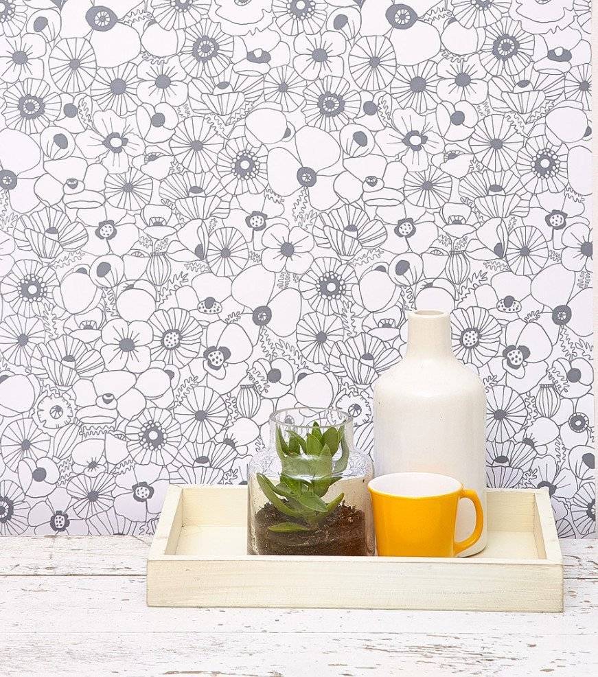 Wallpaper Wannabe: Options For Getting That Wallpapered Look In A Rental