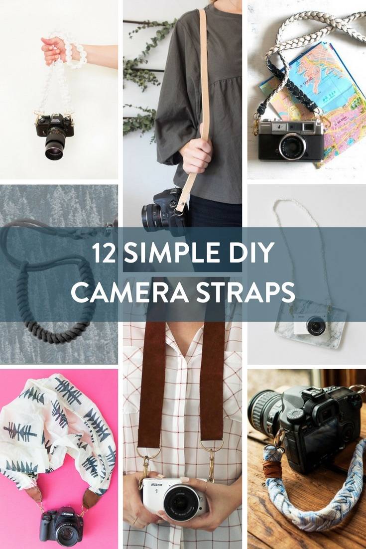 12 Simple DIY Camera Straps