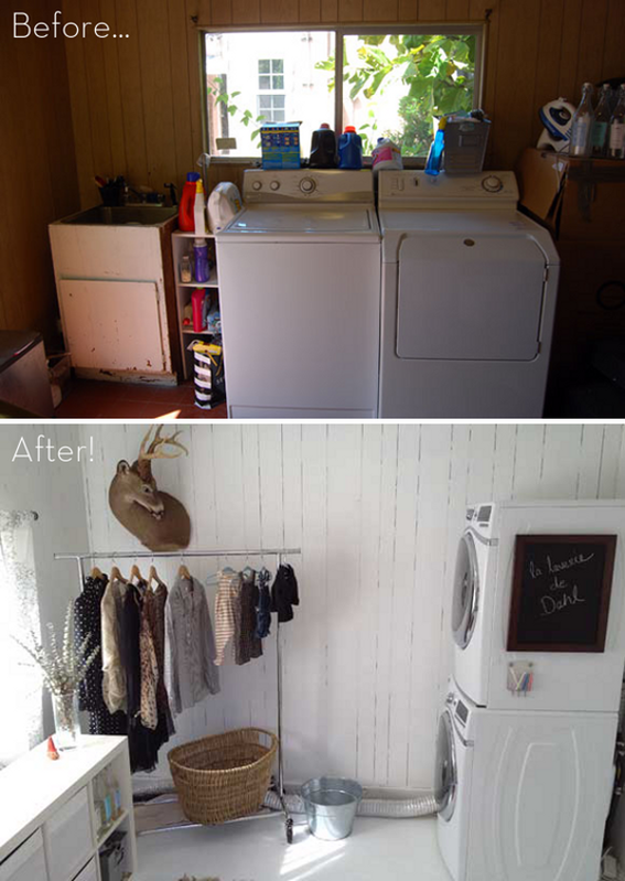 fresh clean laundry room ideas