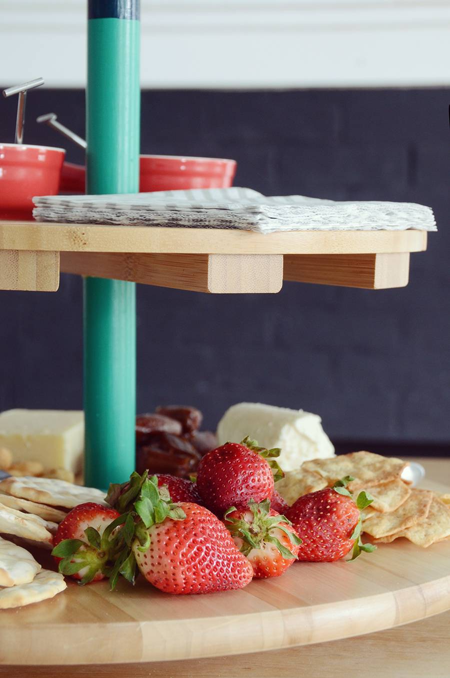 IKEA Hack: Spinning Tiered Serving Tray 