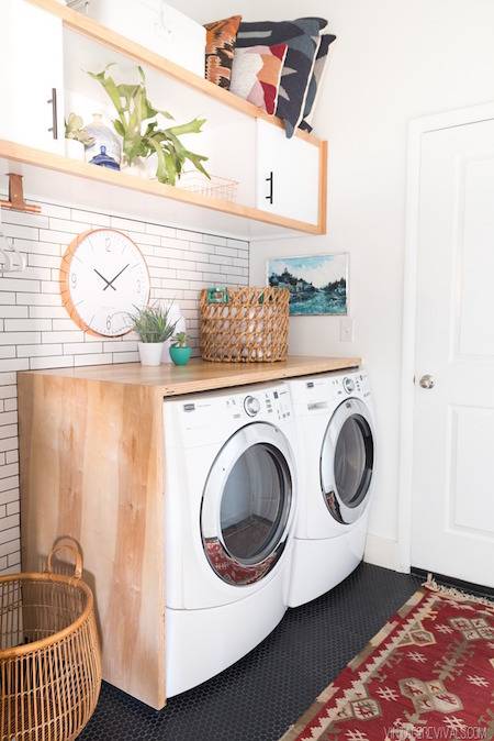 Vintage Revival Laundry Room After