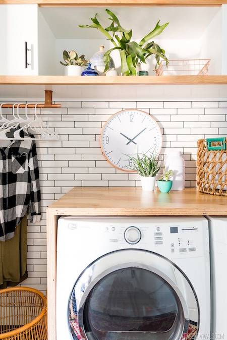 Vintage Revival Laundry Room After Close Up