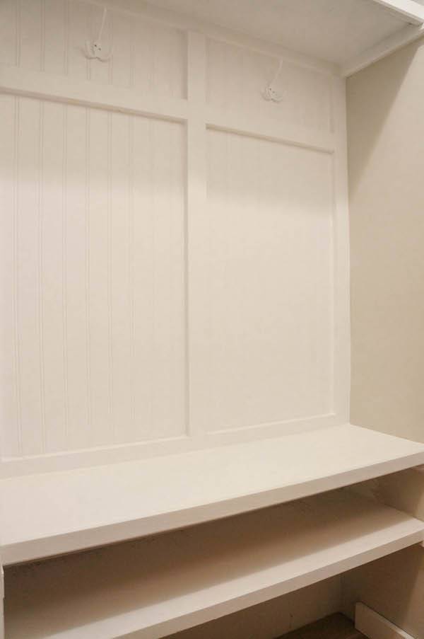 Laundry Room Closet to Mudroom