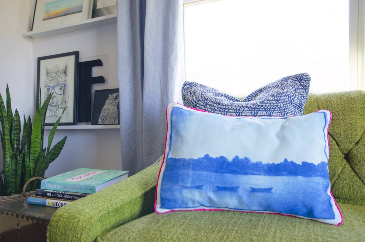 Make It- DIY Pillow with light Sensitive Dye 