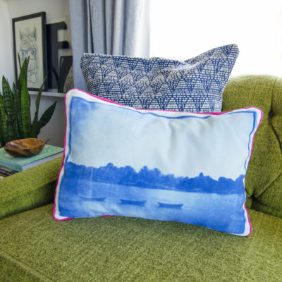 Make It- DIY Pillow with light Sensitive Dye
