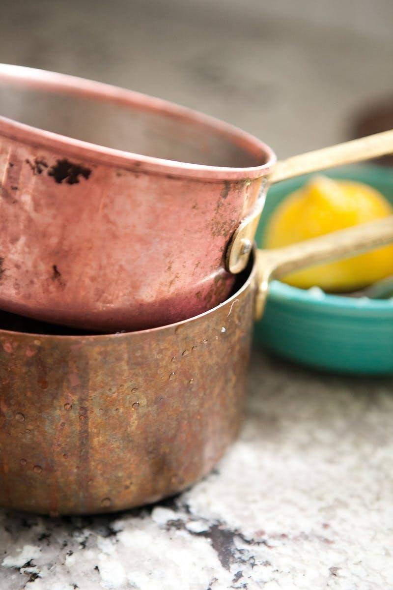 how to clean copper and brass