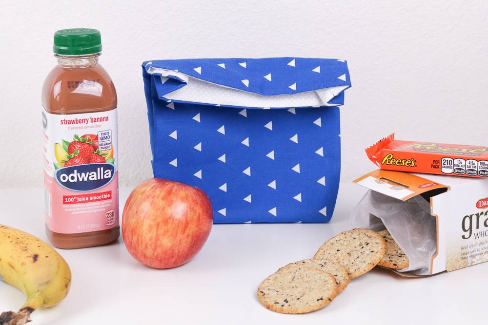 Pack your Lunch in Style Easy Reusable Fabric Lunch Bag Curbly