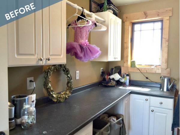 Before and After: An Incredible Laundry Room Makeover