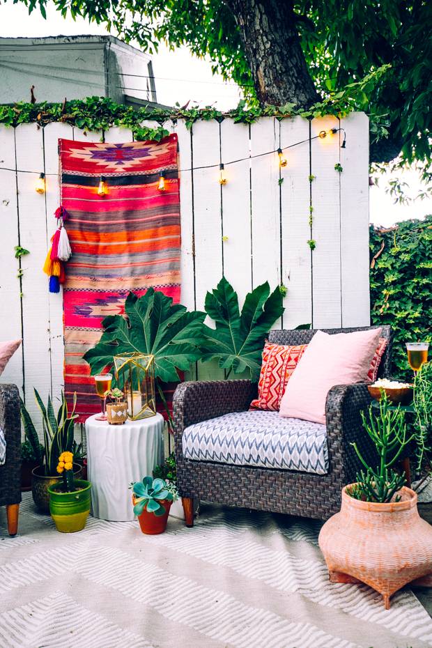 10 Inspiring Boho Chic Outdoor Spaces