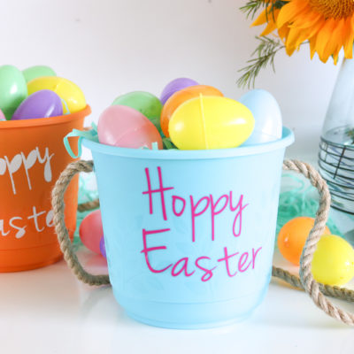 Dollar DIY: How to Make Easter Baskets from Dollar Store Pots