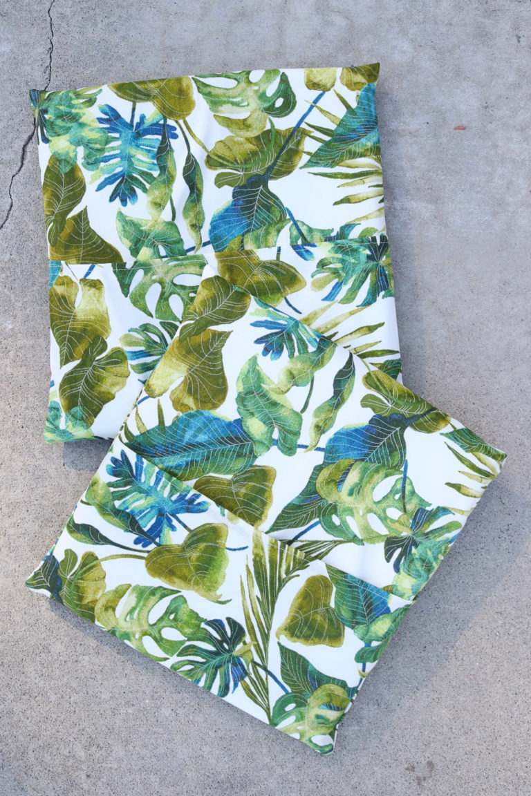 How to Sew Outdoor Chair Cushions in 30 Minutes or Less Curbly