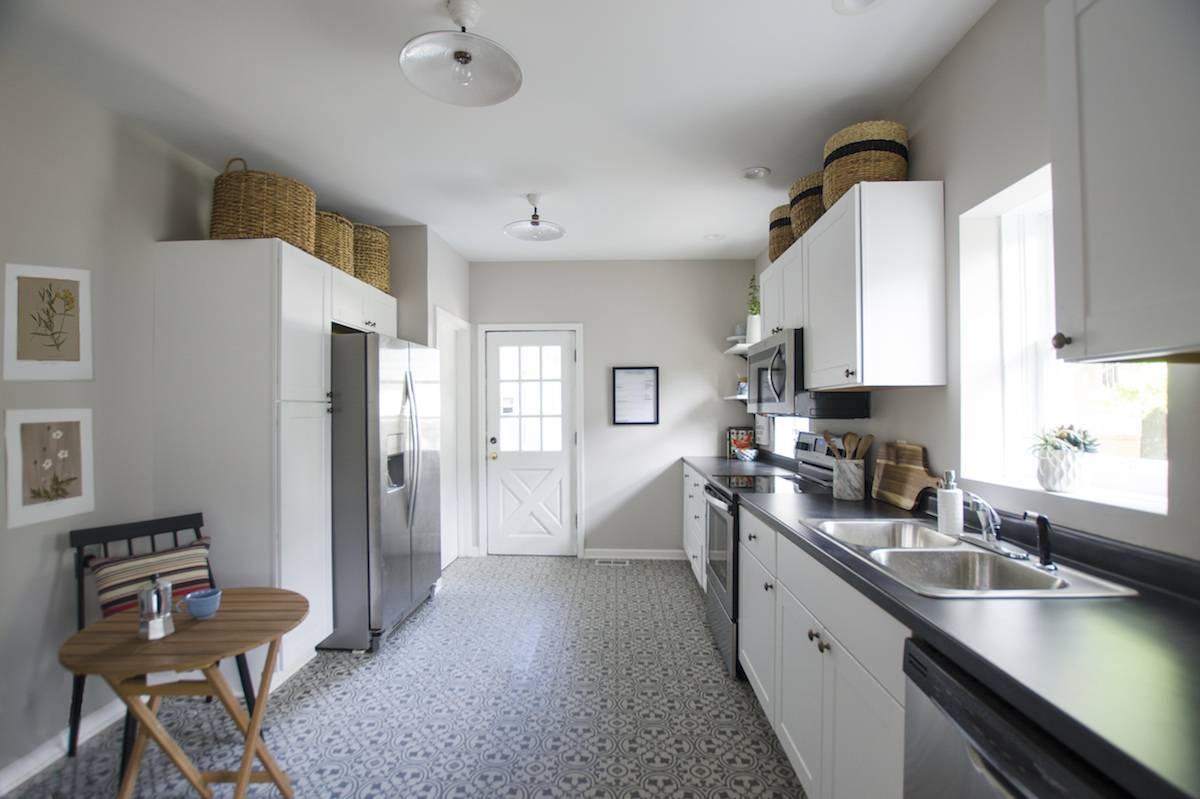 Budget Friendly Rental Kitchen Makeover