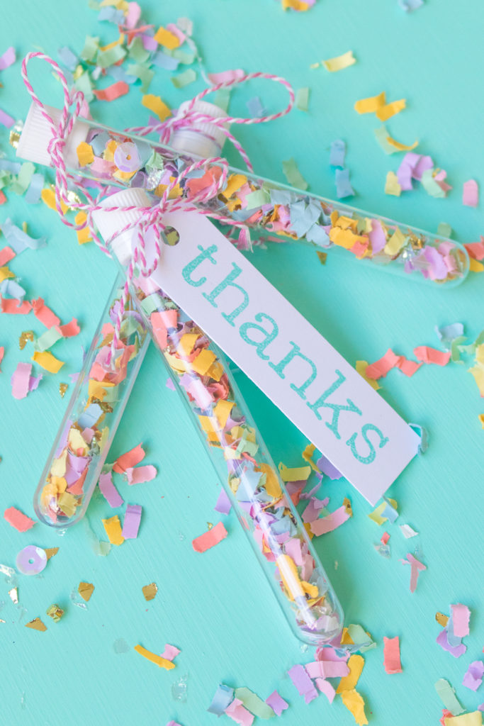 Celebrate Your Guests with DIY Confetti Wedding Favors Curbly