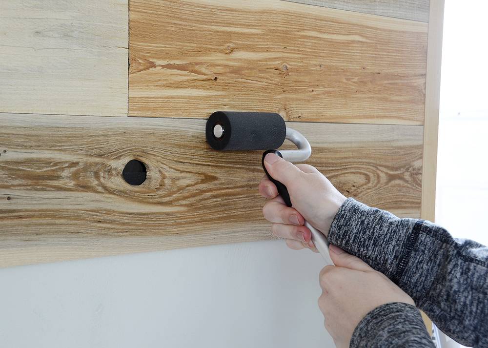 Before and After: A Reclaimed Wood Accent Wall