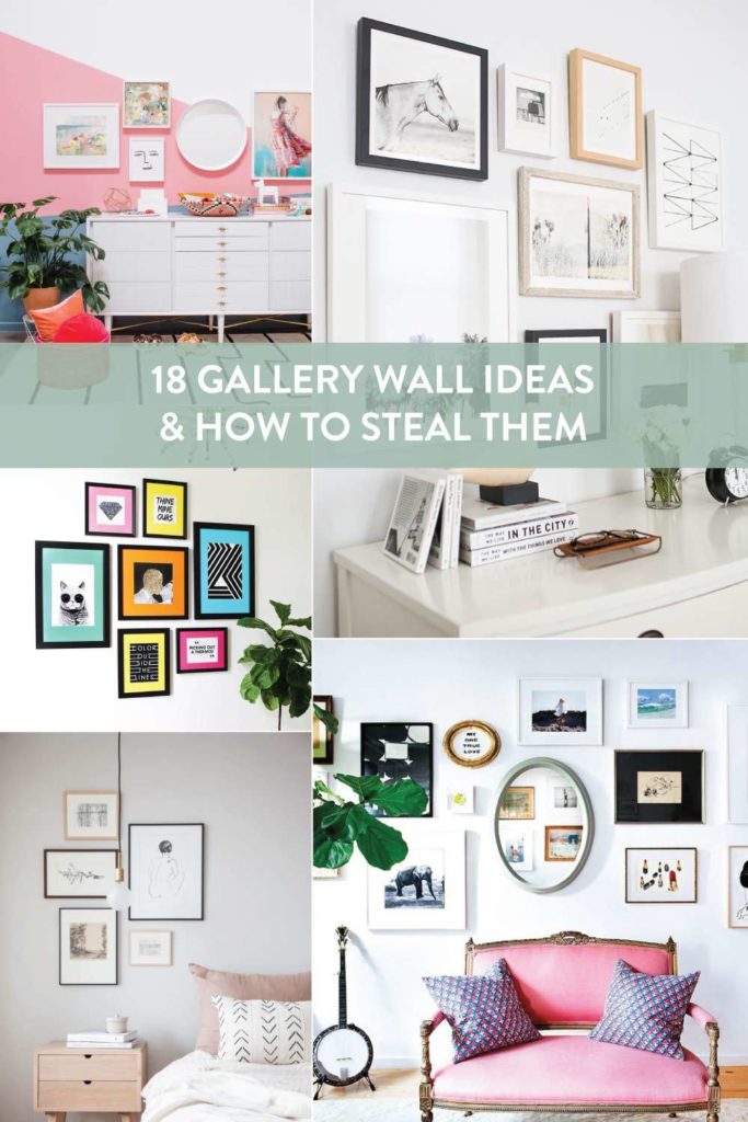 18 Gallery Wall Ideas and How to Steal Them Curbly