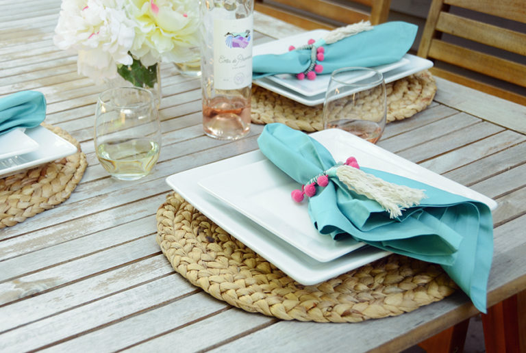 DIY Boho Chic Tassel Napkin Rings - Curbly