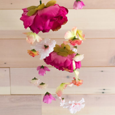 How to Make A Floral Mobile for Any Room
