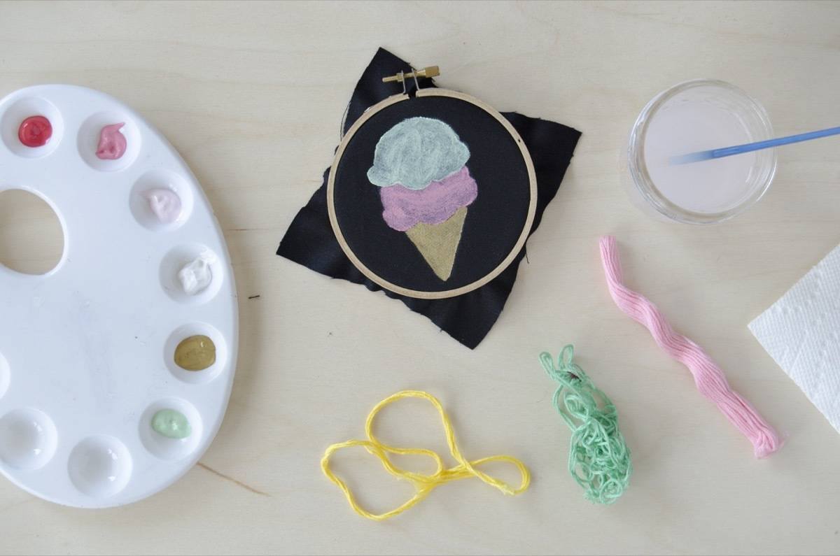 How to embroider custom patches