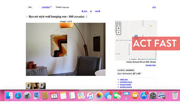 The Art of Craigslist: When to Act Fast, and When to Pass