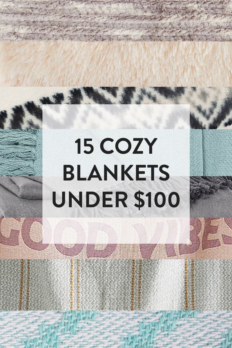 15 blankets to cuddle up in this autumn, all for under $100 each