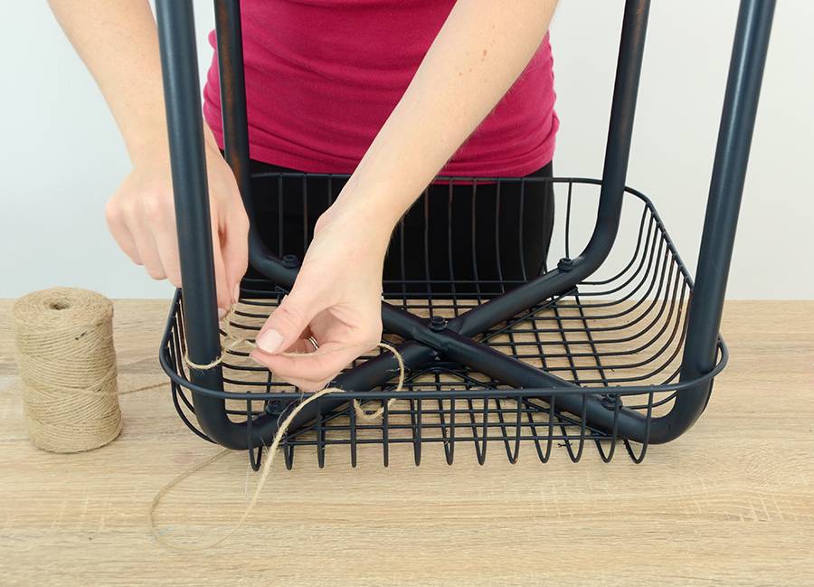 IKEA Hack: Turn An IKEA Stool Into A Storage Basket