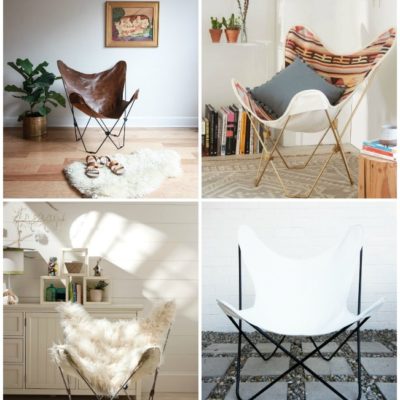 DIY chair covers 10 Butterfly Chairs That You Can DIY