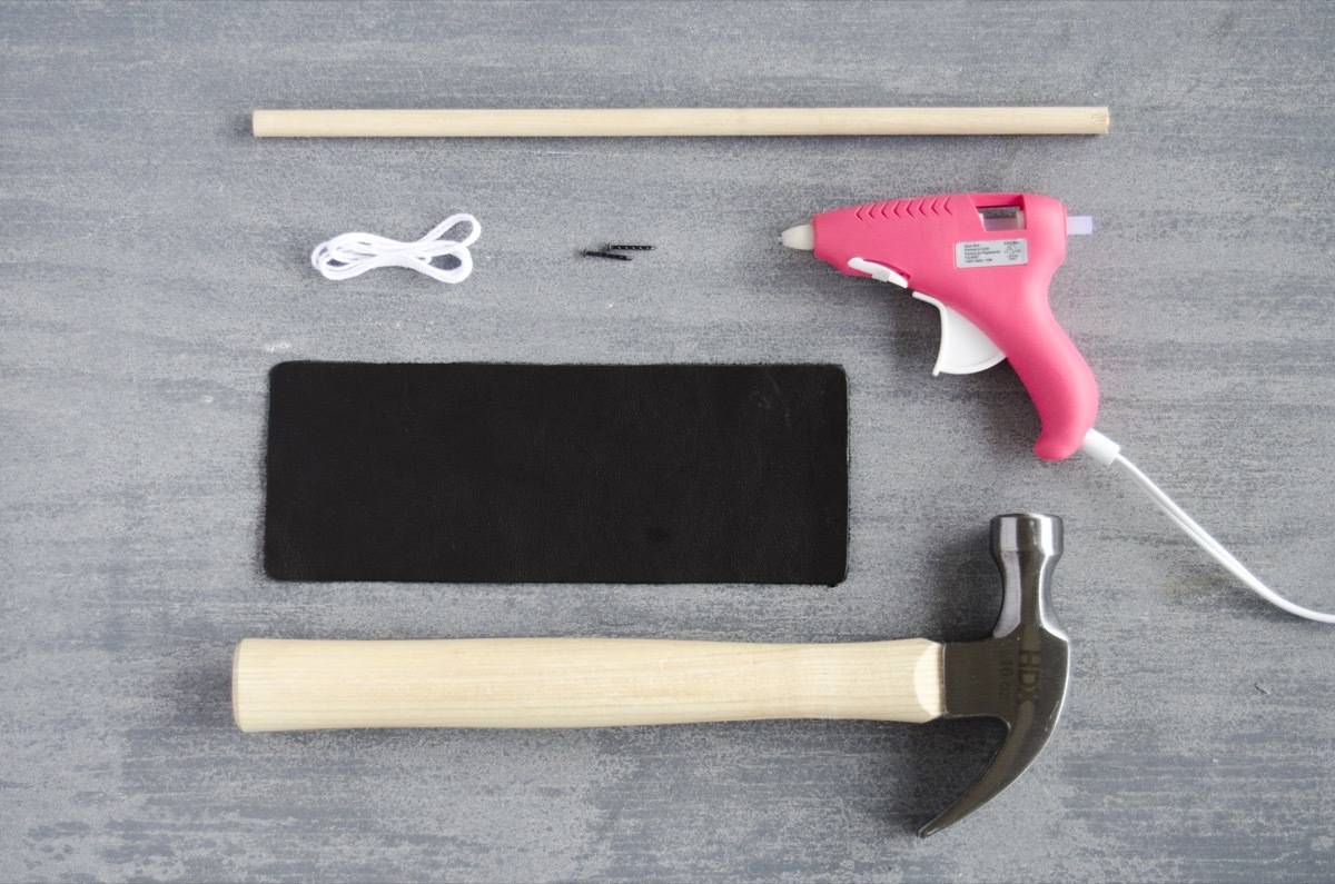 What you'll need to make this stud earring organizer