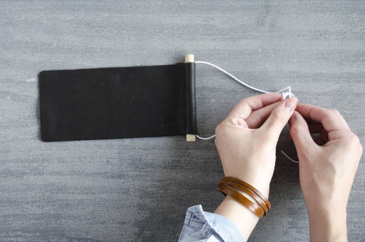 DIY Earring Organizer | Step 4