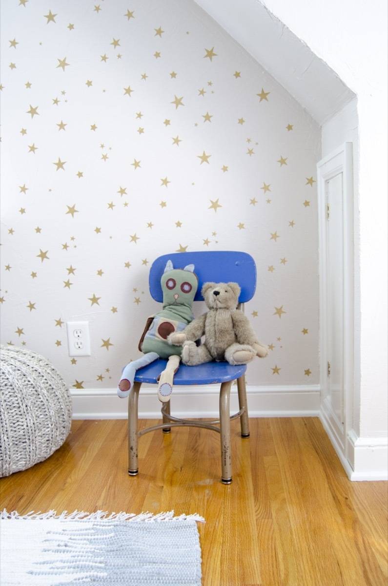 Boy's room styling detail