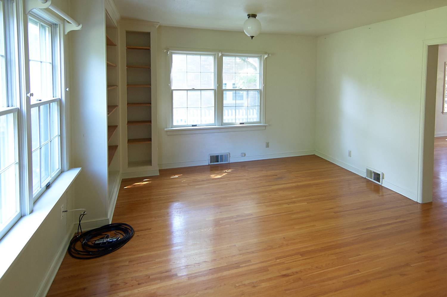 Dining room - before remodel Curbly House 2017